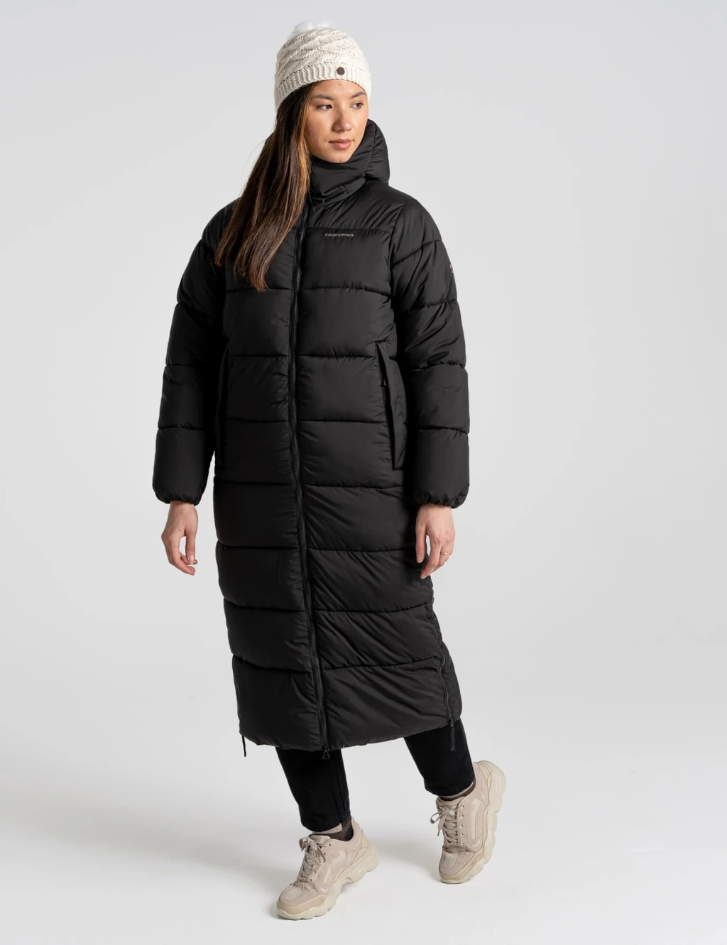 Craghoppers Hooded Padded Longline Puffer Jacket 1 Craghoppers Hooded Padded Longline Puffer Jacket