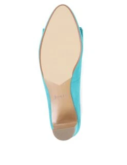 Jones Bootmaker Suede Bow Block Heel Court Shoes -Cyberjammies Store SD 10 T83 2543W J0 X EC 4