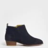 WHITE STUFF Suede Block Heel Ankle Boots