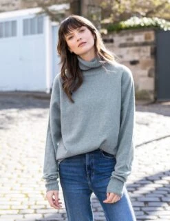 Celtic & Co. Pure Wool Roll Neck Jumper