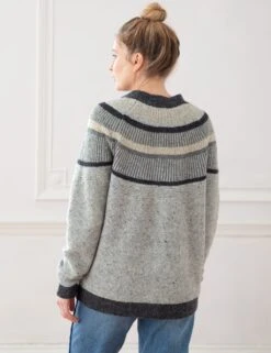 Celtic & Co. Pure Wool Striped Crew Neck Jumper -Cyberjammies Store SD 10 T83 2817 T0 X EC 2