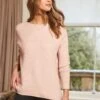 Textured Slash Neck Relaxed Jumper