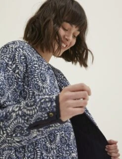 Pure Cotton Floral Quilted Jacket -Cyberjammies Store SD 10 T83 4587W F4 X EC 2