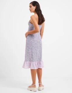 French Connection Floral Sweetheart Neckline Midi Slip Dress 5 French Connection Floral Sweetheart Neckline Midi Slip Dress -Cyberjammies Store SD 10 T83 4987W D0 X EC 2