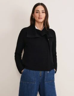 Collared Cropped Jacket