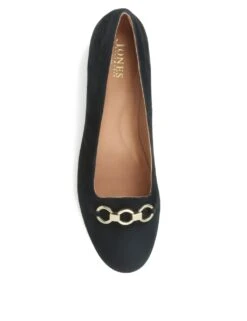 Jones Bootmaker Suede Buckle Flat Loafers -Cyberjammies Store SD 10 T83 5701W Y0 X EC 1