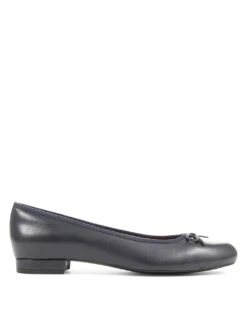 Jones Bootmaker Leather Flat Ballet Pumps