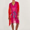MONSOON Batik Print Kaftan