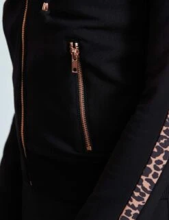 Leopard Stripe Zip Up Hoodie -Cyberjammies Store SD 10 T83 6153 Y4 X EC 2