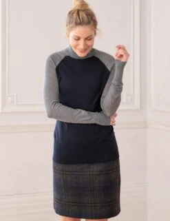 Celtic & Co. Pure Merino Wool Roll Neck Jumper