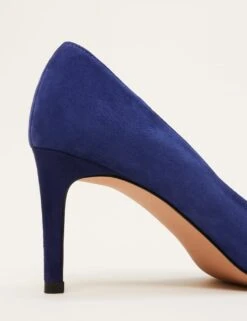 Suede Bow Stiletto Heel Court Shoes -Cyberjammies Store SD 10 T83 6499 E0 X EC 3