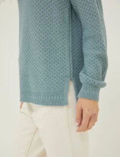 Textured Crew Neck Stepped Hem Jumper -Cyberjammies Store SD 10 T83 6902W E0 X EC 3