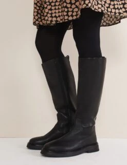 Leather Flat Knee High Boots 16 Leather Flat Knee High Boots -Cyberjammies Store SD 10 T83 6907 Y0 X EC 6