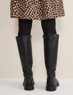 Leather Flat Knee High Boots 17 Leather Flat Knee High Boots -Cyberjammies Store SD 10 T83 6907 Y0 X EC 7