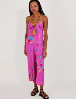 MONSOON Geometric Embroidered Jumpsuit