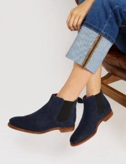 Jones Bootmaker Suede Chelsea Boots
