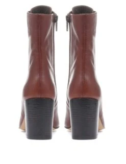 Jones Bootmaker Leather Lace-Up Block Heel Ankle Boots -Cyberjammies Store SD 10 T83 8525 VS X EC 2