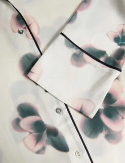 Satin Floral Print Pyjama Set -Cyberjammies Store Satin Floral Print Pyjama Set 7