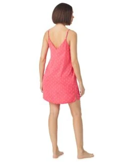 Cyberjammies Store -Cyberjammies Store Satin Geometric Strappy Short Chemise 1