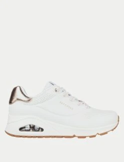 Skechers Shimmer Away Wide Fit Chunky Plaform Trainers