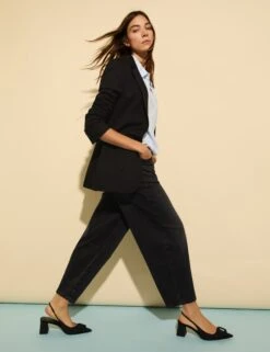 Single Breasted Longline Blazer