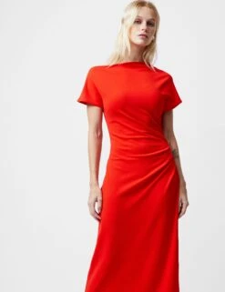 French Connection Slash Neck Midi Column Dress -Cyberjammies Store Slash Neck Midi Column Dress 2
