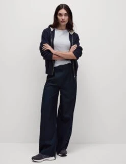 Soft Touch Two Tone Slim Fit Hoodie 22 Soft Touch Two Tone Slim Fit Hoodie -Cyberjammies Store Soft Touch Two Tone Slim Fit Hoodie 2