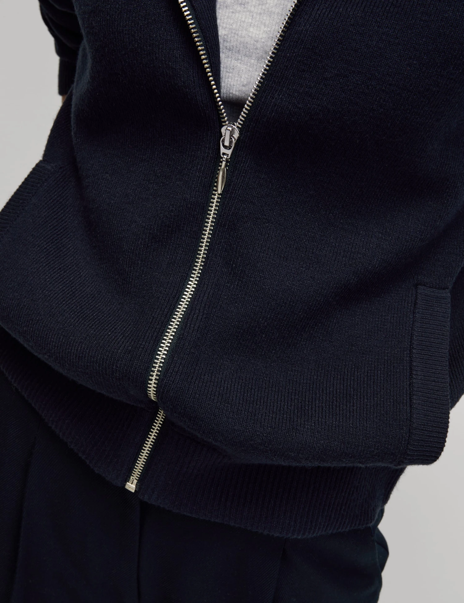 Soft Touch Two Tone Slim Fit Hoodie 4 Soft Touch Two Tone Slim Fit Hoodie - Image 4