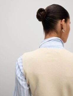 Soft Touch V-Neck Knitted Waistcoat -Cyberjammies Store Soft Touch V Neck Knitted Waistcoat 3