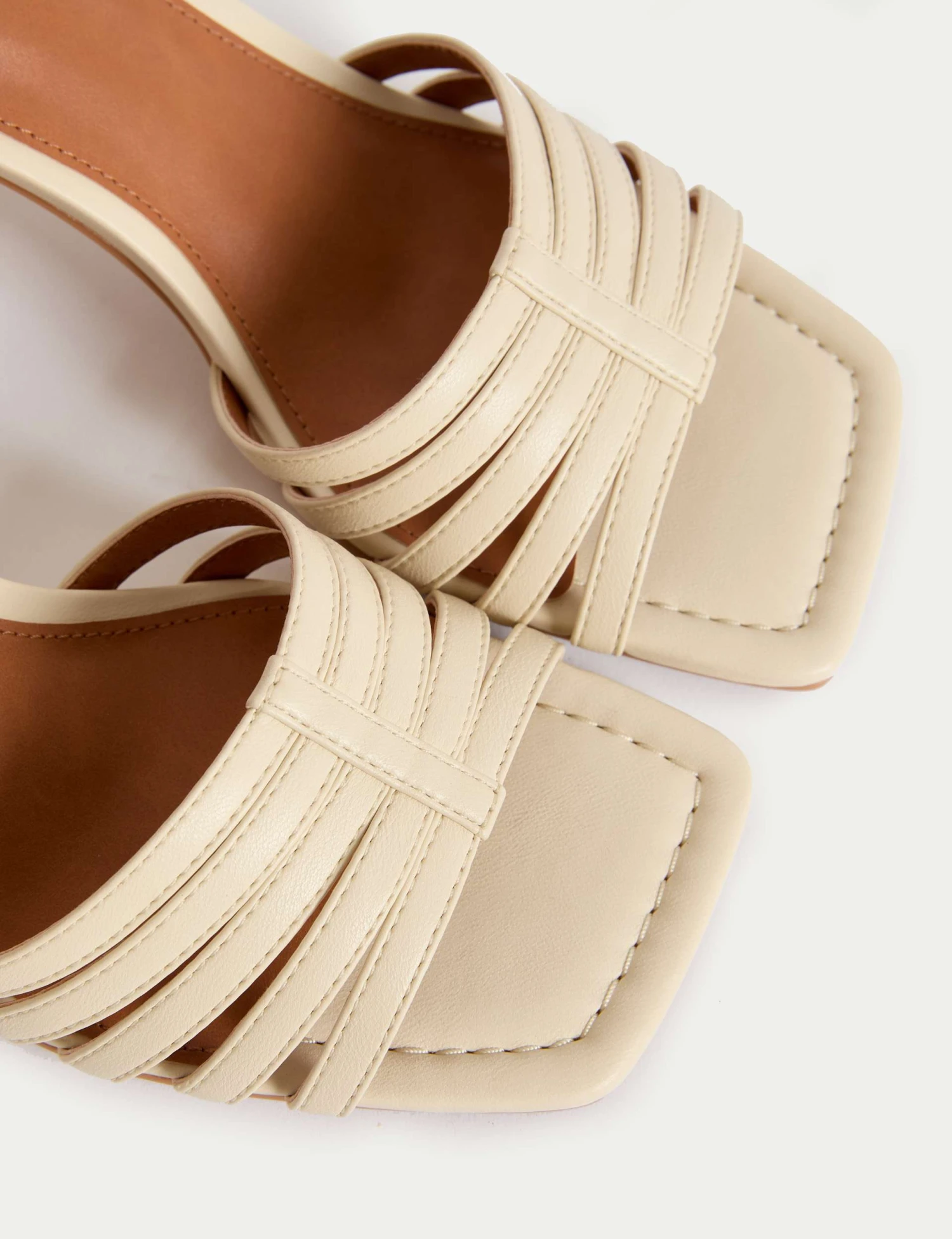 Strappy Block Heel Sandals 3 Strappy Block Heel Sandals - Image 3