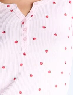 Strawberry Print Pyjama Set -Cyberjammies Store Strawberry Print Pyjama Set 4