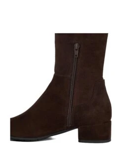 Dune London Suede Block Heel Knee High Boots -Cyberjammies Store Suede Block Heel Knee High Boots 4