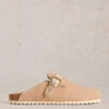 WHITE STUFF Suede Buckle Mules