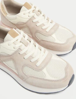 Suede Mesh Detail Trainers -Cyberjammies Store Suede Mesh Detail Trainers 2