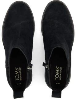 Toms Suede Platform Ankle Boots -Cyberjammies Store Suede Platform Ankle Boots 2