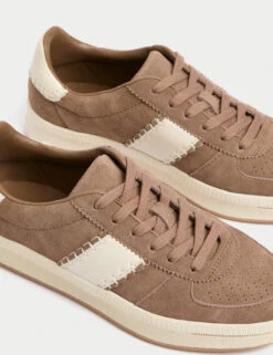 Suede Side Detail Platform Trainers -Cyberjammies Store Suede Side Detail Platform Trainers 2