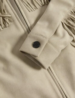 Suedette Fringed Jacket -Cyberjammies Store Suedette Fringed Jacket 5