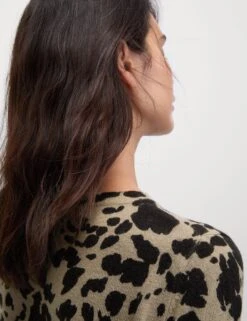 Supersoft Animal Print Crew Neck Jumper -Cyberjammies Store Supersoft Animal Print Crew Neck Jumper 4