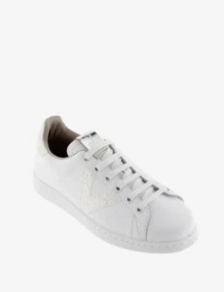 VICTORIA Tenis Glitter Leather Lace-Up Trainers -Cyberjammies Store Tenis Glitter Leather Lace Up Trainers 2