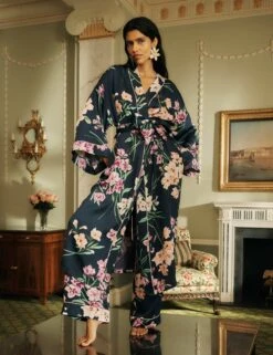 The Floral Print Wrap