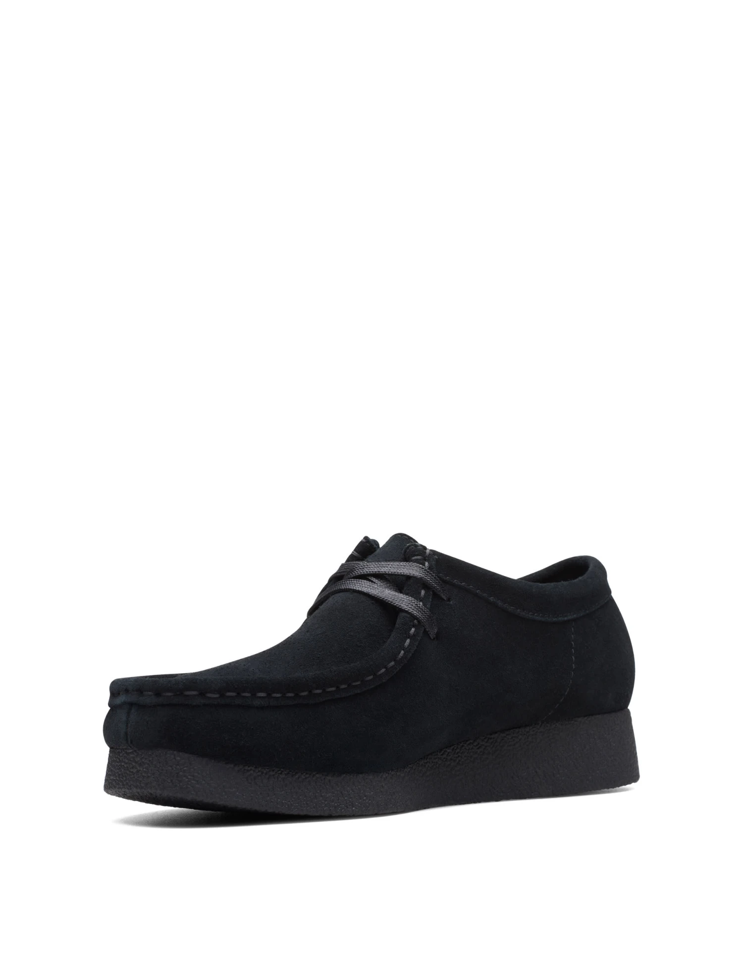Clarks Wallabee Suede Flatform Shoes 4 Clarks Wallabee Suede Flatform Shoes - Image 4