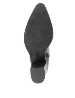 Jones Bootmaker Wide Calf Leather Block Heel Knee High Boots -Cyberjammies Store Wide Calf Leather Block Heel Knee High Boots 4