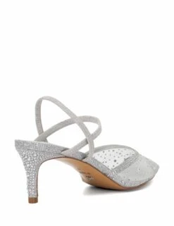 Dune London Wide Fit Glitter Stiletto Heel Slingback Shoes -Cyberjammies Store Wide Fit Glitter Stiletto Heel Slingback Shoes 4