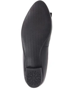 Jones Bootmaker Wide Fit Leather Bow Flat Pumps -Cyberjammies Store Wide Fit Leather Bow Flat Pumps 5