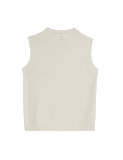 Air-Yarn Crew Neck Knitted Vest 19 Air-Yarn Crew Neck Knitted Vest -Cyberjammies Store air yarn crew neck knitted vest