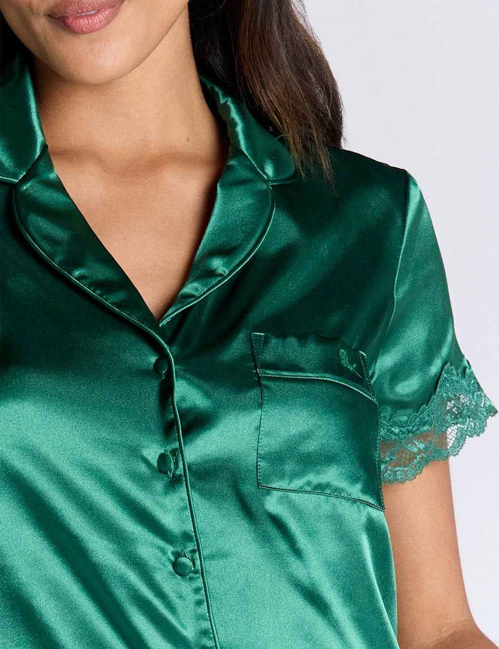 Amelia Satin Pyjama Set 7 Amelia Satin Pyjama Set - Image 7