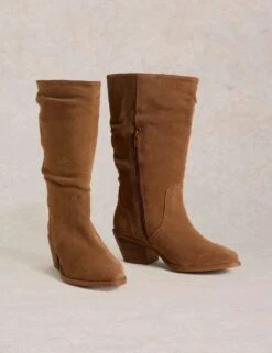 WHITE STUFF Azalea Suede Mid Slouch Boot -Cyberjammies Store azalea suede mid slouch boot 4