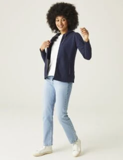 Regatta Bayletta Cotton Rich Striped Zip Up Hoodie 17 Regatta Bayletta Cotton Rich Striped Zip Up Hoodie -Cyberjammies Store bayletta cotton rich striped zip up hoodie 7