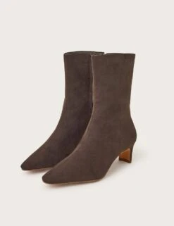 MONSOON Block Heel Pointed Ankle Boots -Cyberjammies Store block heel pointed ankle boots 4