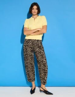 Boyfriend High Waisted Barrel Leg Jeans -Cyberjammies Store boyfriend high waisted barrel leg jeans 9